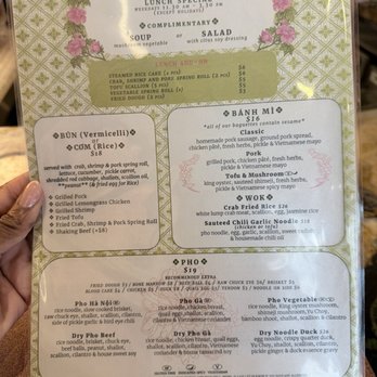 La Dong - Lunch menu - Vietnamese Near Me - New York, New York