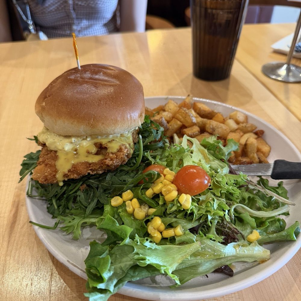 Popping Yolk Cafe - Egg Salad Fried Chicken Sandwich - Breakfast & Brunch Near Me - Pasadena, California Popping Yolk Cafe - Egg Salad Fried Chicken Sandwich - Breakfast & Brunch Near Me - Pasadena, California