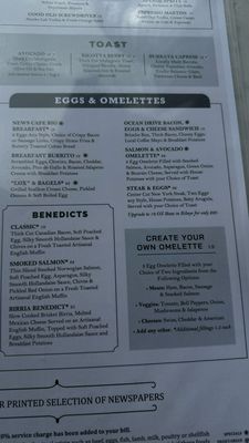 Menu photo 3 News Cafe Miami Beach, FL Menu photo 3 News Cafe Miami Beach, FL
