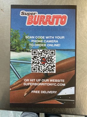 Menu photo 4 Super Burrito Arverne, NY