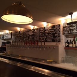 Beers on tap