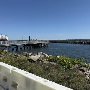 Rhode Island Fast Ferry - View from Quonset ferry terminal - Ferries Near Me - North Kingstown, Rhode Island