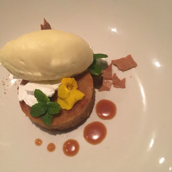 Bodhi Thai Dining - Dessert ( Taro custard with coconut milk ice cream on top) - Thai Near Me - Lexington, South Carolina