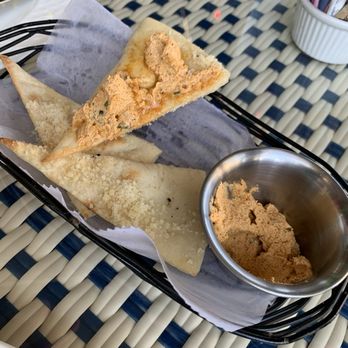 George’s Bistro & Bar - Whipped butter with curry seasoning and chili oil! Lovely - Pizza Near Me - Houston, Texas George’s Bistro & Bar - Whipped butter with curry seasoning and chili oil! Lovely - Pizza Near Me - Houston, Texas