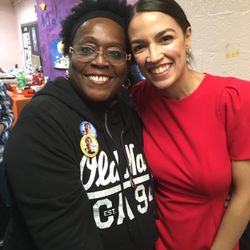 Gothelf Eric, DMD - Me and Alexandria Ocasio-Cortez, My Politician before the Pandemic.