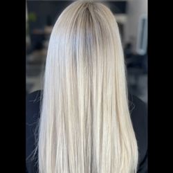 Salty Blonde Salon - How my hair looks from MY REGULAR hair stylist when I leave