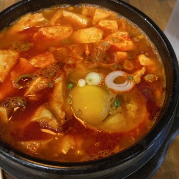 Five Senses - Beef sundubu - Korean Near Me - New York, New York Five Senses - Beef sundubu - Korean Near Me - New York, New York