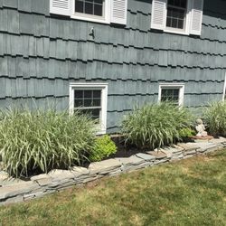 The Cutting Edge Landscaping - Stone Border wall