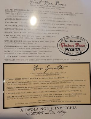Menu photo 4 Casa Mia Richland, WA Menu photo 4 Casa Mia Richland, WA