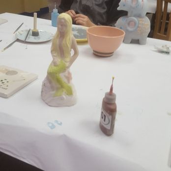 Color Me Mine - mermaid - Paint-Your-Own Pottery Near Me - Ogden, Utah