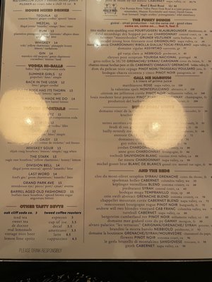 Menu photo 8 National Anthem Dallas, TX