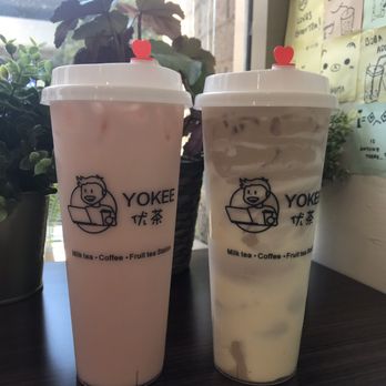 Yokee Milk Tea - Rose milk tea and Puff Cream Milk Tea, I like it - Bubble Tea Near Me - Oakland, California Yokee Milk Tea - Rose milk tea and Puff Cream Milk Tea, I like it - Bubble Tea Near Me - Oakland, California