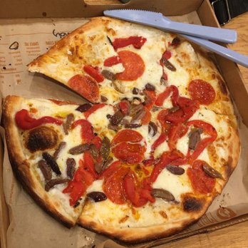 Blaze Pizza - White sauce - Salad Near Me - Fishers, Indiana Blaze Pizza - White sauce - Salad Near Me - Fishers, Indiana