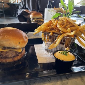 Little Bad Wolf - Bad burger with shoestring fries and aioli?? - American Near Me - Chicago, Illinois Little Bad Wolf - Bad burger with shoestring fries and aioli?? - American Near Me - Chicago, Illinois
