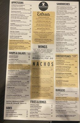 Menu photo 8 MaGerk's Pub & Grill Langhorne, PA