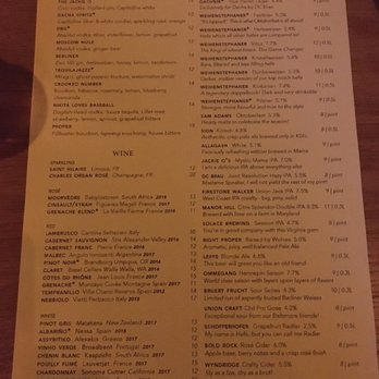 Dacha Beer Garden Navy Yard - Drink menu - Beer Gardens Near Me - Washington, DC, District of Columbia