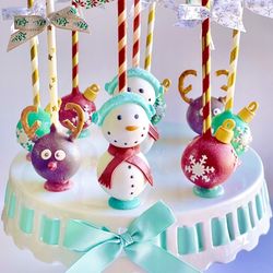 Ann’s Sweet Treats - Christmas cake pops $50/ dozen