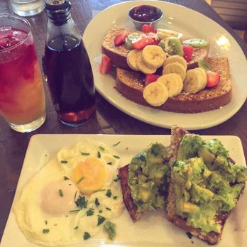 First Watch - Avocado toast with 2 eggs. Florida French Toast. And Morning Meditation fresh juice. So so so yummy! Recommend all! - Breakfast & Brunch Near Me - Orlando, Florida First Watch - Avocado toast with 2 eggs. Florida French Toast. And Morning Meditation fresh juice. So so so yummy! Recommend all! - Breakfast & Brunch Near Me - Orlando, Florida