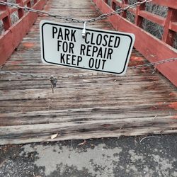 Oxbow Nature Study Area - Look out closed (1/2026)