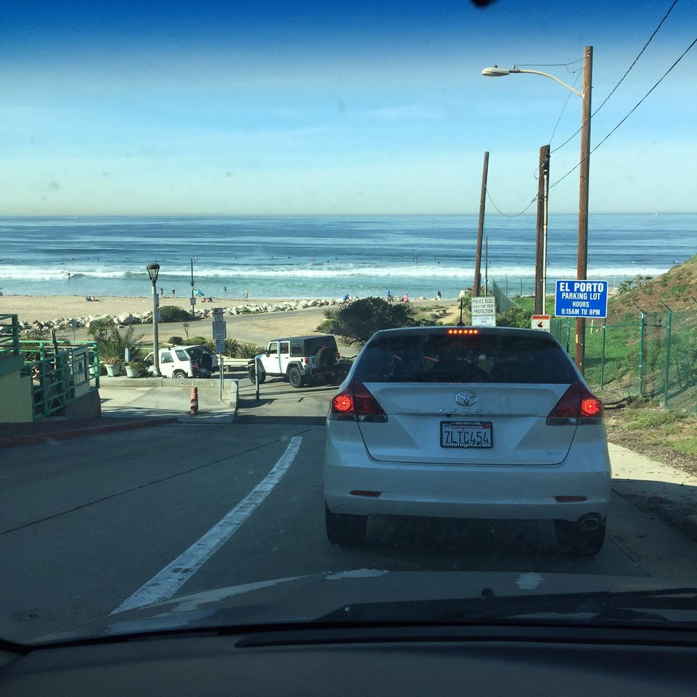 Manhattan Beach - Line to the parking lot - Beaches Near Me - Manhattan Beach, California Manhattan Beach - Line to the parking lot - Beaches Near Me - Manhattan Beach, California