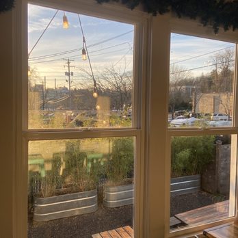 Hidden River Roasters - Golden hour sun coming through the windows - Coffee Roasteries Near Me - Camas, Washington