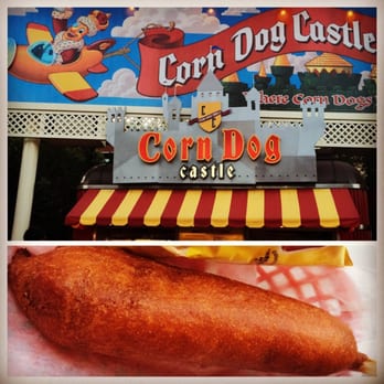 Corn Dog Castle - Spicy sausage corn dog - Hot Dogs Near Me - Anaheim, California