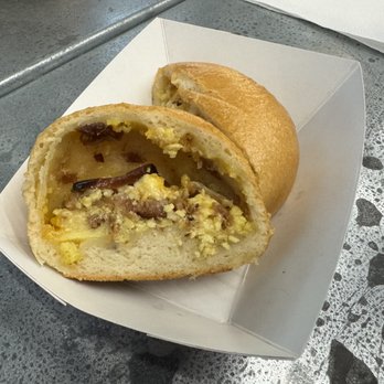 Leo’s Market and Eatery - Bacon, egg and cheese kolache - Convenience Stores Near Me - Indianapolis, Indiana
