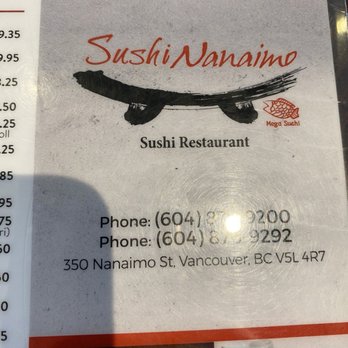 Sushi Nanaimo - Sushi Bars Near Me - Vancouver, British Columbia Sushi Nanaimo - Sushi Bars Near Me - Vancouver, British Columbia