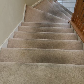 Health Tech Cleaning Systems - Oh my Gosh look at those dirty steps, will they come clean? - Carpet Cleaning Near Me