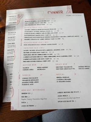 Menu photo 5 Colibri Mexican Bistro San Francisco, CA Menu photo 5 Colibri Mexican Bistro San Francisco, CA