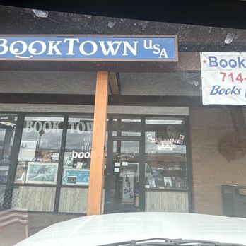 BookTown USA - See sign is not lit and note on door. Tuesday now 12pm. - Bookstores Near Me - Anaheim, California