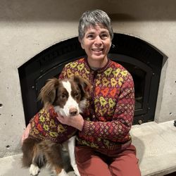 Apple Yarns - Matching sweaters from Feederbrook Farms and Moto.