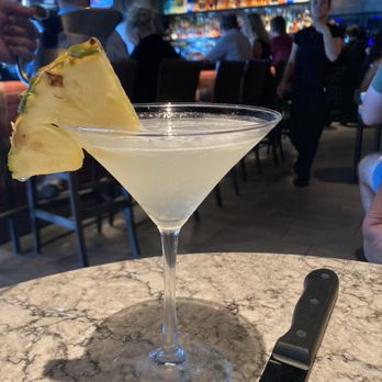 Firebirds Wood Fired Grill - Martini with pineapple - Seafood Near Me - Yardley, Pennsylvania Firebirds Wood Fired Grill - Martini with pineapple - Seafood Near Me - Yardley, Pennsylvania