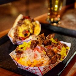 Hoagies & Hops - Veggie Fries + Veggie Dog