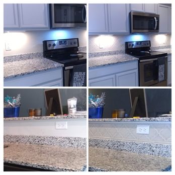Jennings Assembly - Tile backsplash looks great and makes cleanup a breeze :) - Handyman Near Me - Nashville, Tennessee Jennings Assembly - Tile backsplash looks great and makes cleanup a breeze :) - Handyman Near Me - Nashville, Tennessee
