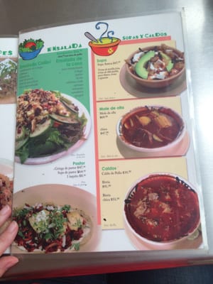 Menu photo 3 Los Sopes de la Nueve Coyoacán, AGU