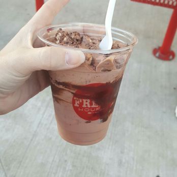 Andy's Frozen Custard - Getting my chocolate on!! - Desserts Near Me - Pflugerville, Texas Andy's Frozen Custard - Getting my chocolate on!! - Desserts Near Me - Pflugerville, Texas