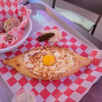 Foreign Grill - Georgian cheese bread - Uzbek Near Me - Houston, Texas