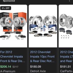 Feist Automotive - Price for parts for all 4 brakes.