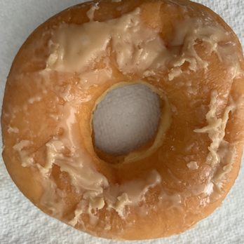 Dunkin' - Maple donut with 98% of frosting left on the paper that they got my donut with - Donuts Near Me - Brentwood, Tennessee Dunkin' - Maple donut with 98% of frosting left on the paper that they got my donut with - Donuts Near Me - Brentwood, Tennessee