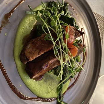 Bistro du Midi - Duck Breast - French Near Me - Boston, Massachusetts