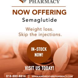 Kindred Care Pharmacy - Weight loss. Skip the injections.
Sublingual Semaglutide = rapid absorption + appetite control.
Ask us if it's right for you!