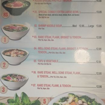 Pho Cow Cali - Second menu page - Vietnamese Near Me - La Jolla, California Pho Cow Cali - Second menu page - Vietnamese Near Me - La Jolla, California