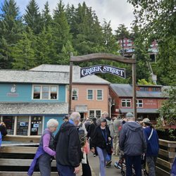 Creek Street - Creek Street entrance