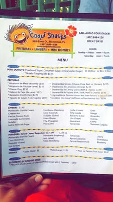 Menu photo 8 Coqui Snacks Kissimmee, FL Menu photo 8 Coqui Snacks Kissimmee, FL