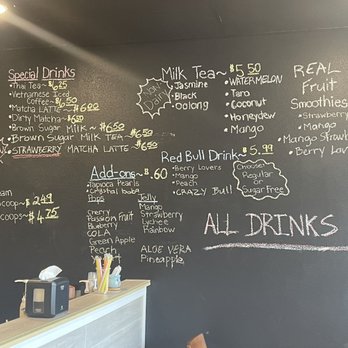 Boba Journey - Menu - Bubble Tea Near Me - Bentonville, Arkansas