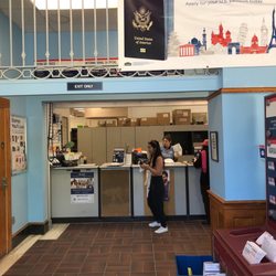 US Post Office - Tina sending a package!