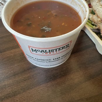 McAlister's Deli - Fire roasted vegetable soup - Sandwiches Near Me - Niles, Ohio McAlister's Deli - Fire roasted vegetable soup - Sandwiches Near Me - Niles, Ohio