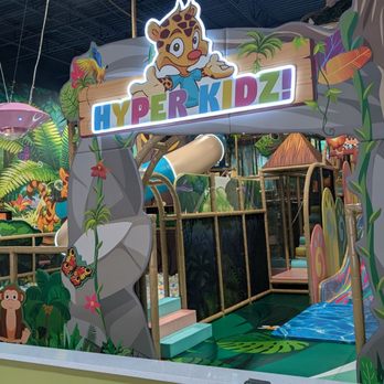 Hyper Kidz - main entrance * big kids area // Hyper Kidz * Fayetteville, GA - Indoor Playcenter Near Me - Fayetteville, Georgia