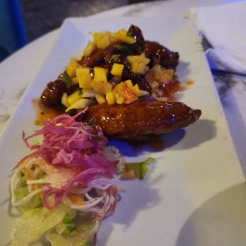 Drift BK Restaurant & Lounge - Honey glazed wing something like that - Caribbean Near Me - Brooklyn, New York